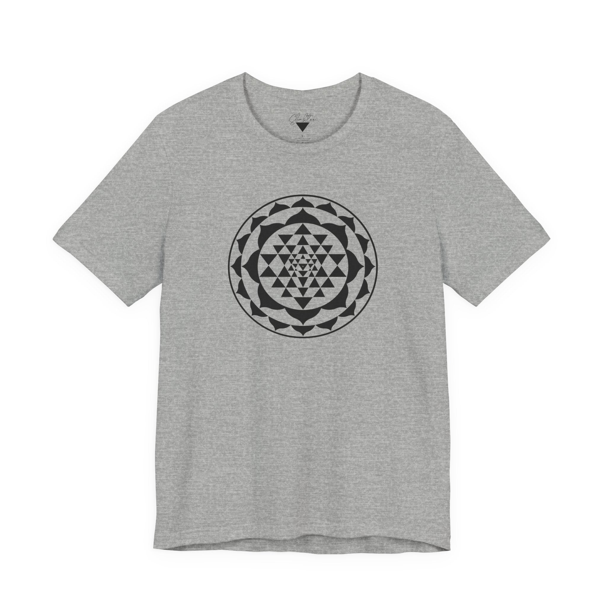 Sri Yantra with 24 Lotus Petals Tee