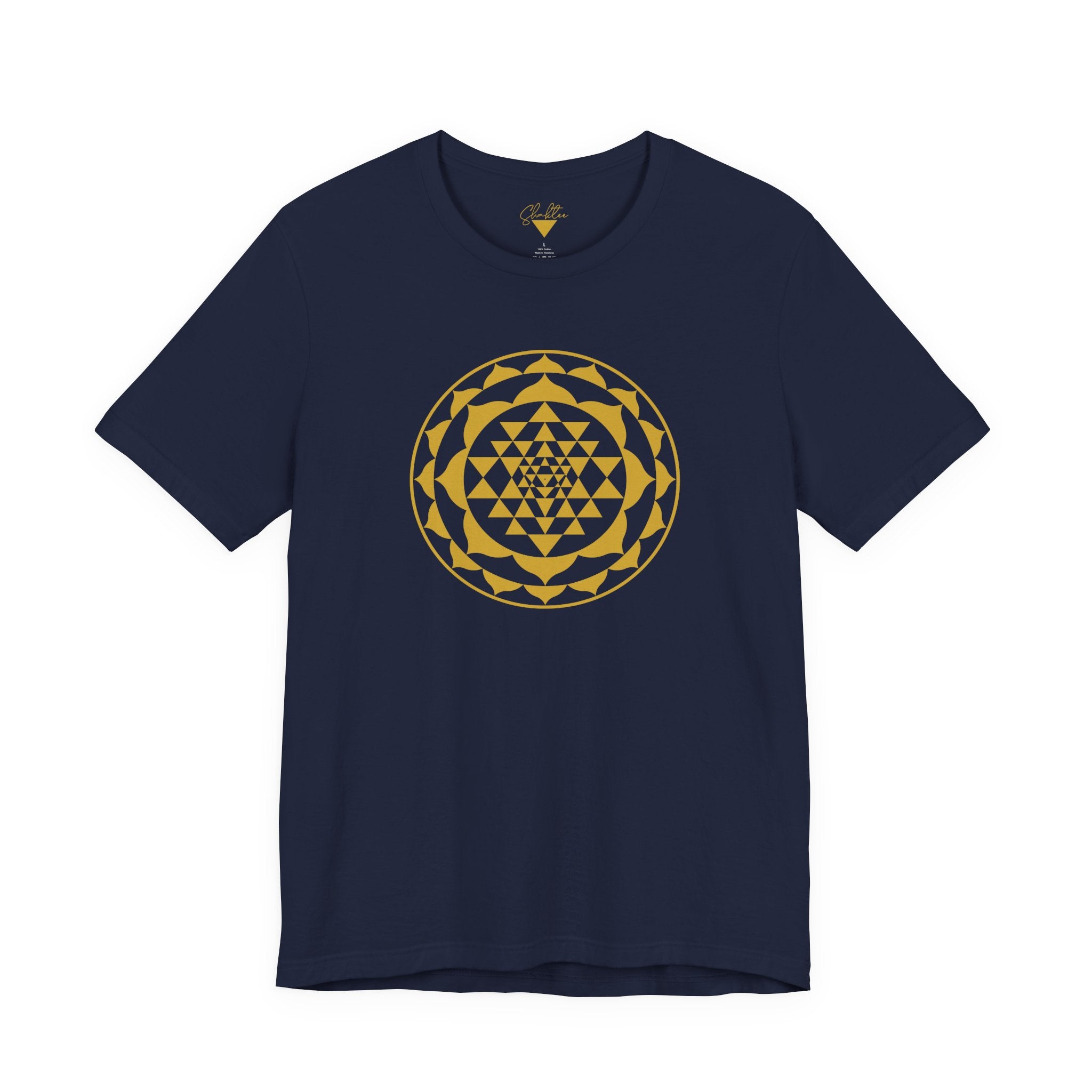 Sri Yantra with 24 Lotus Petals Tee