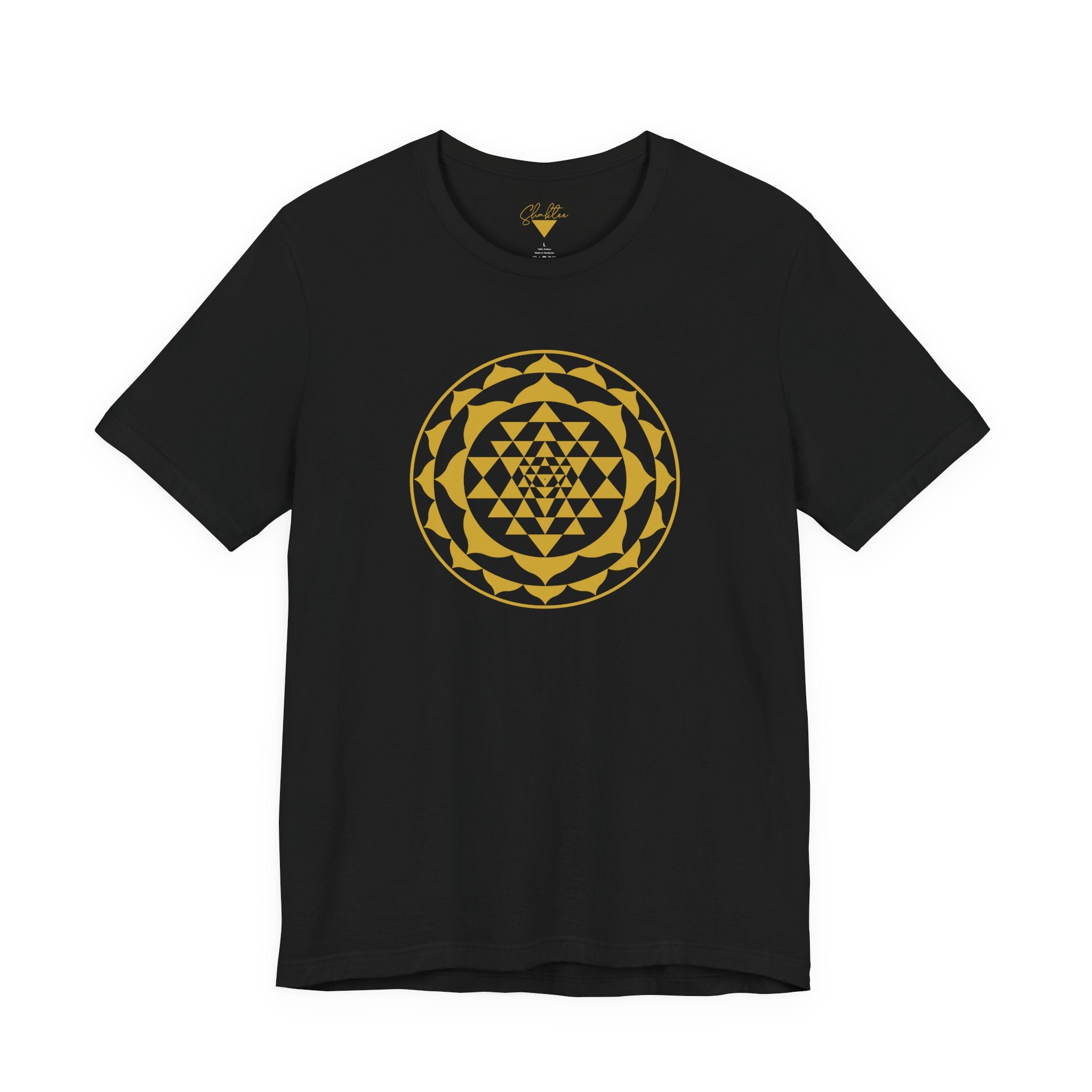 Sri Yantra with 24 Lotus Petals Tee