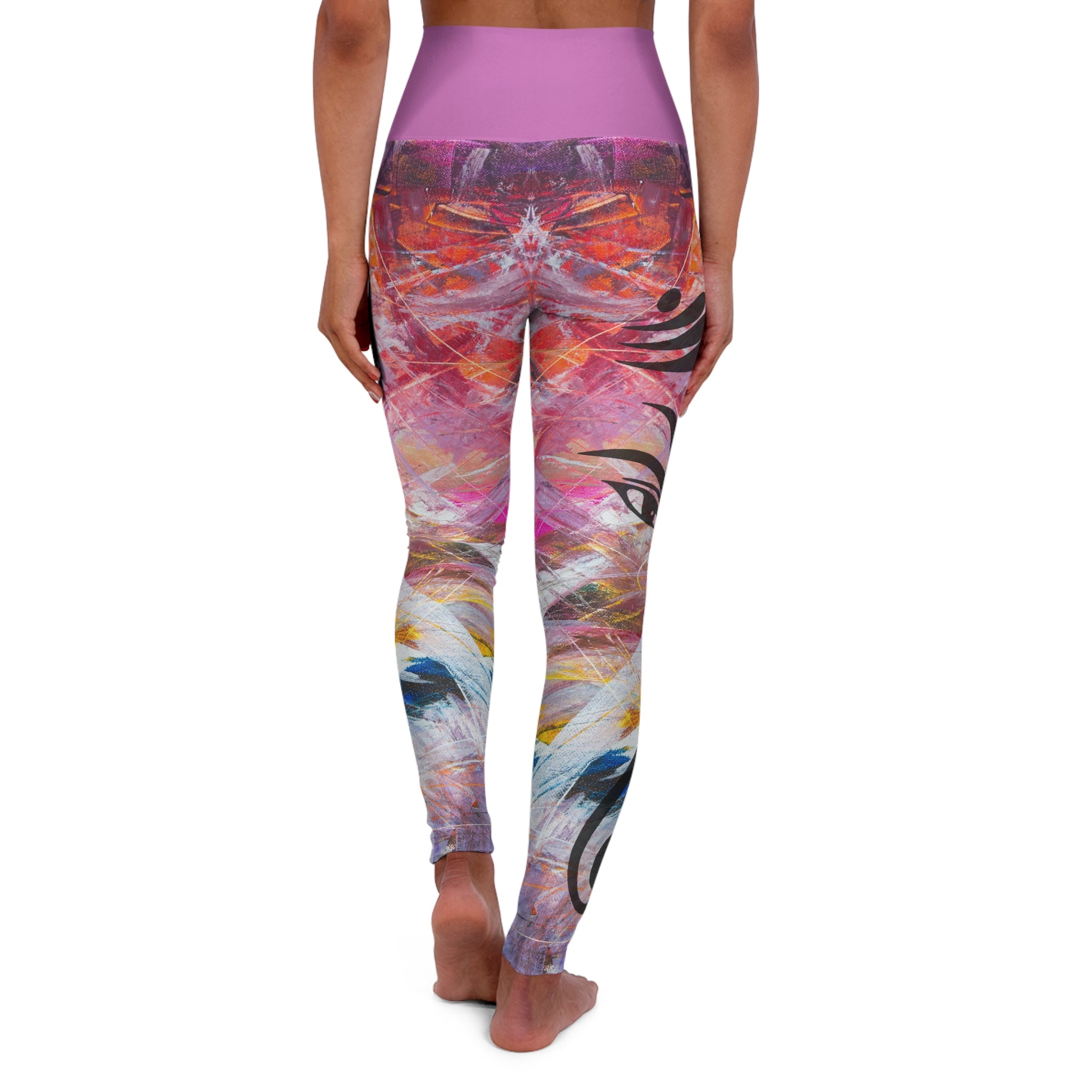 Ganesha High Waisted Yoga Leggings