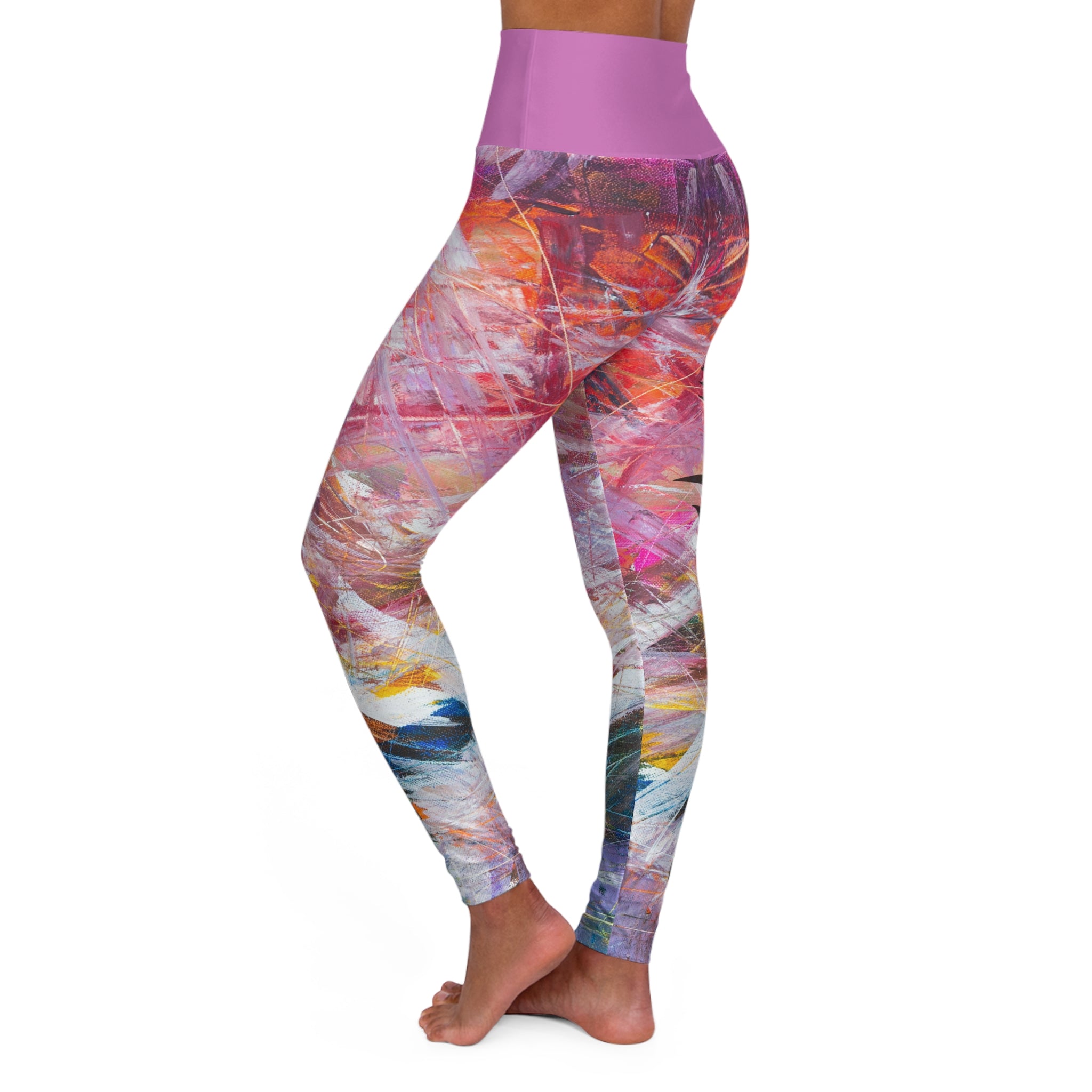 Ganesha High Waisted Yoga Leggings