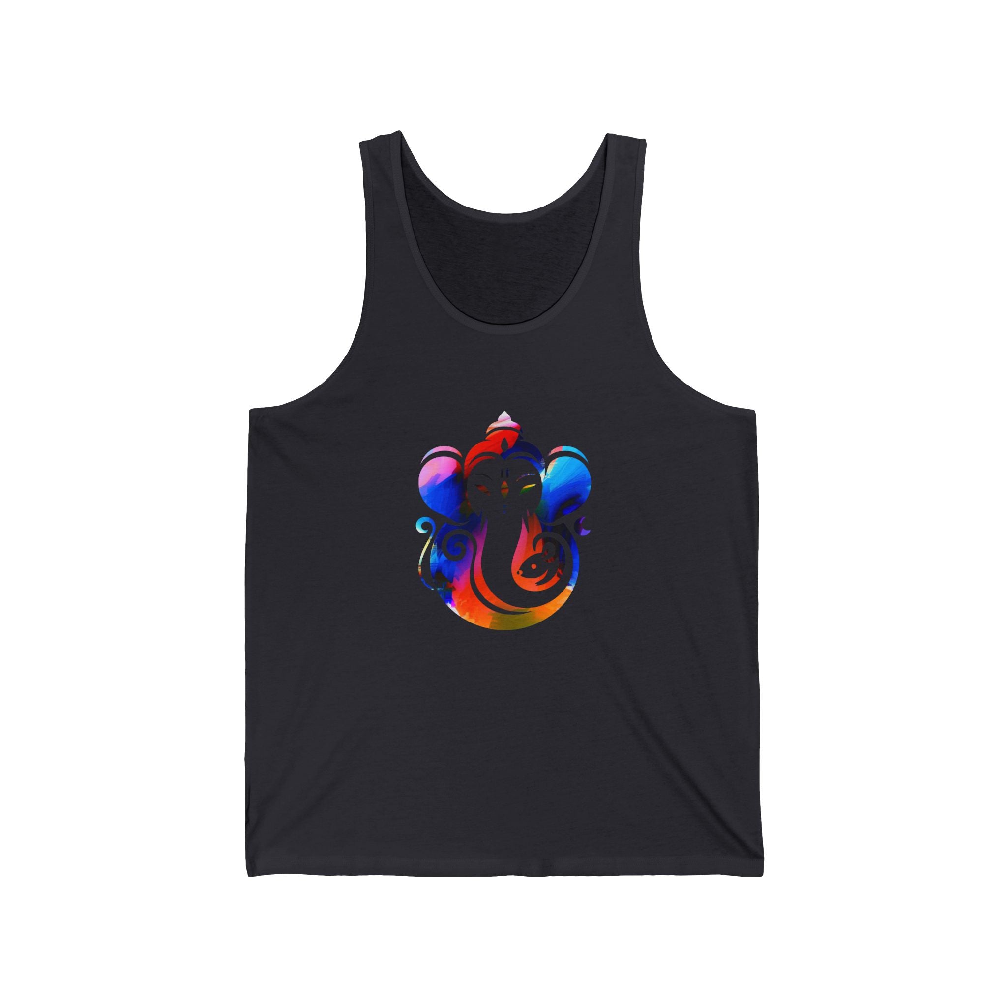 Watercolor Ganesha Jersey Tank