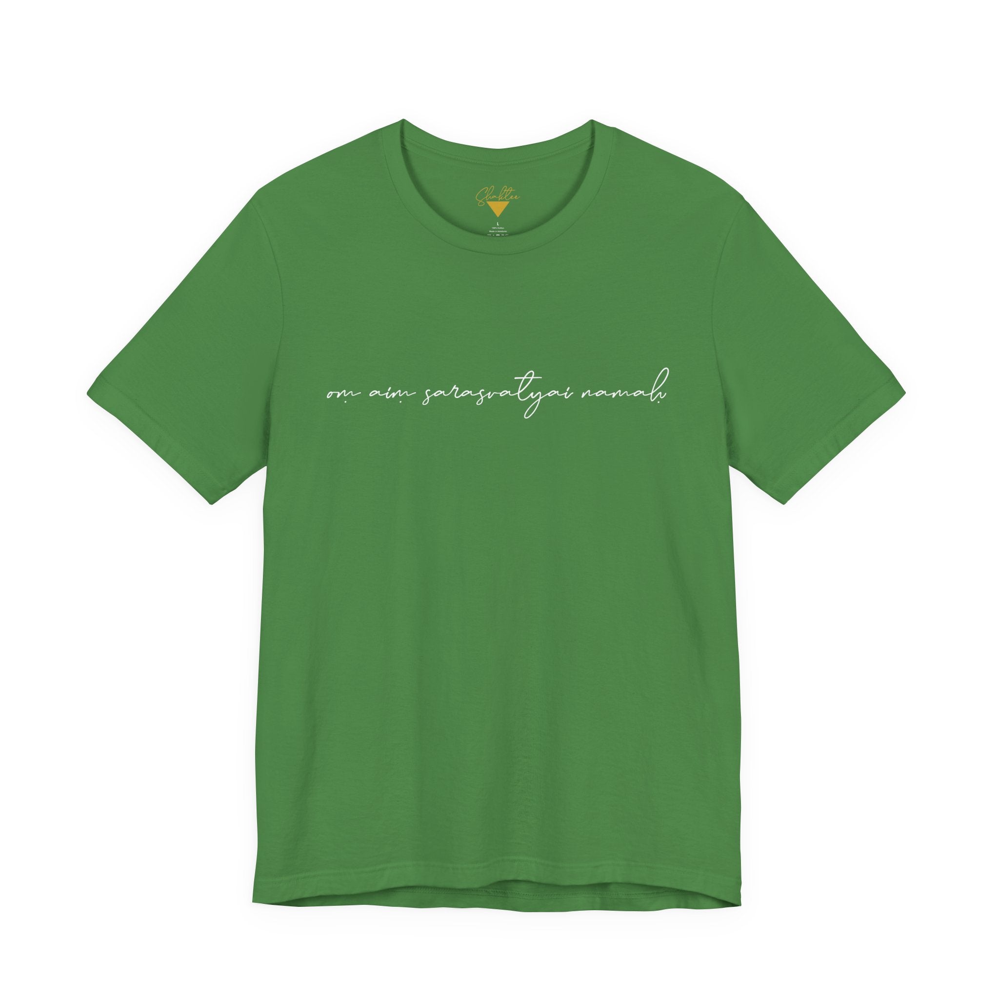 Om Aim Sarasvatyai Namaha Tee