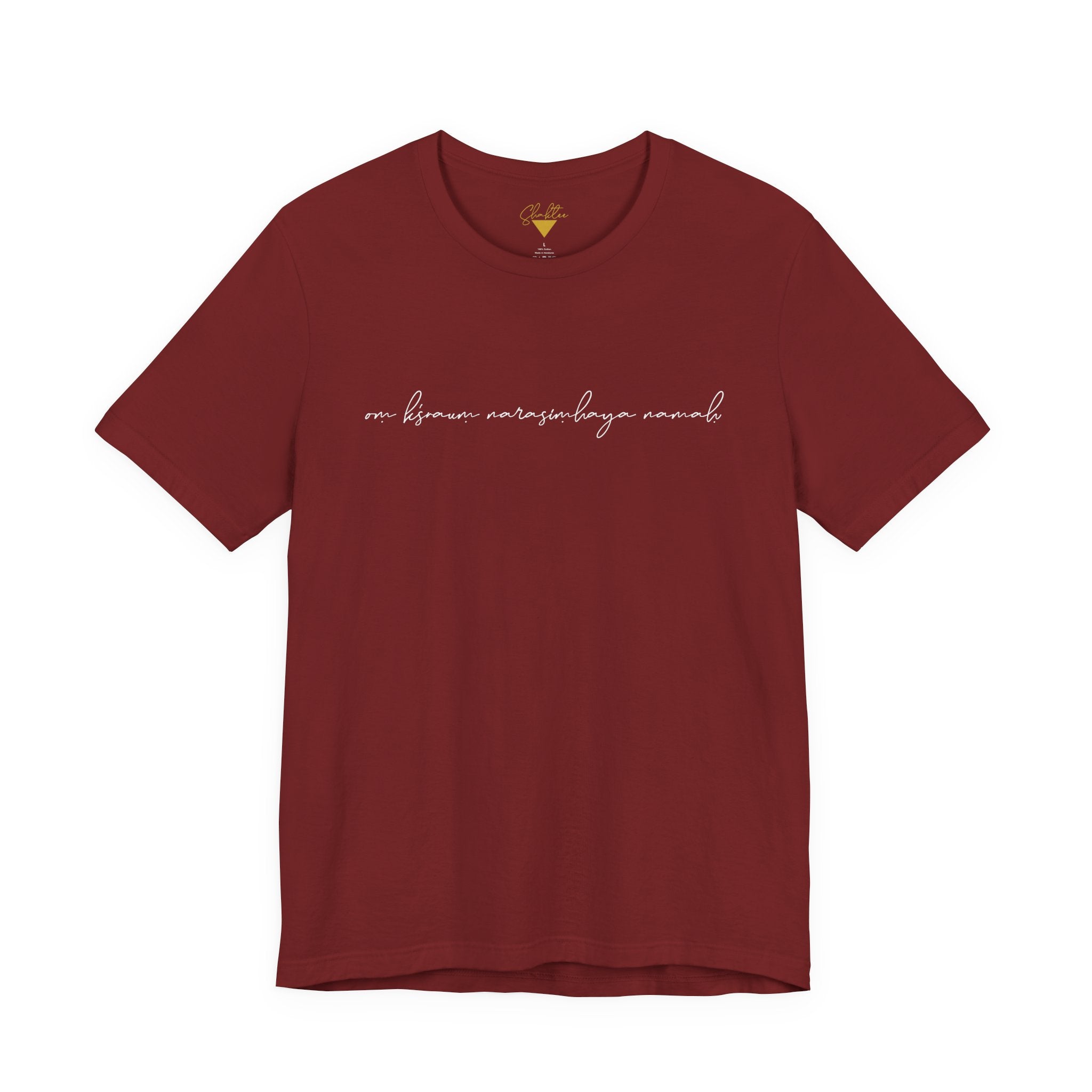 Om Kshraum Narasimhaya Namaha Tee