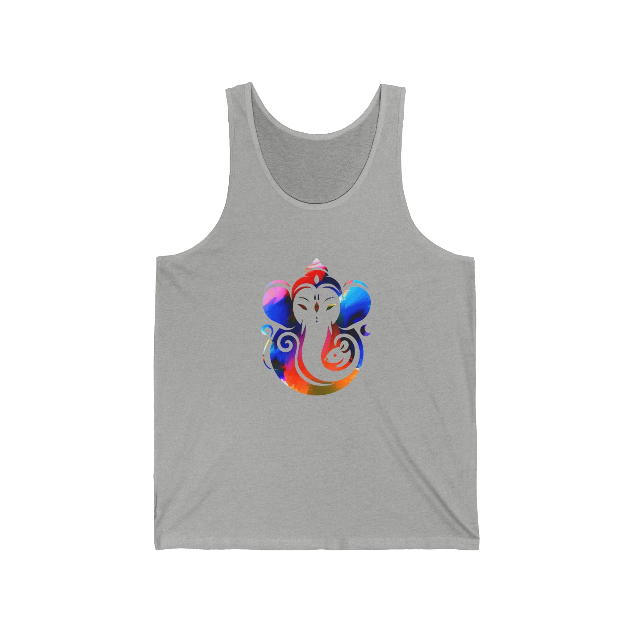 Watercolor Ganesha Jersey Tank