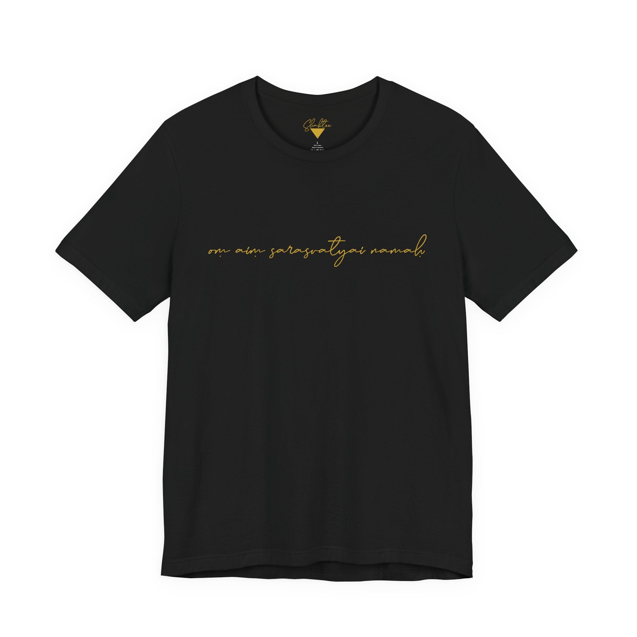 Om Aim Sarasvatyai Namaha Tee