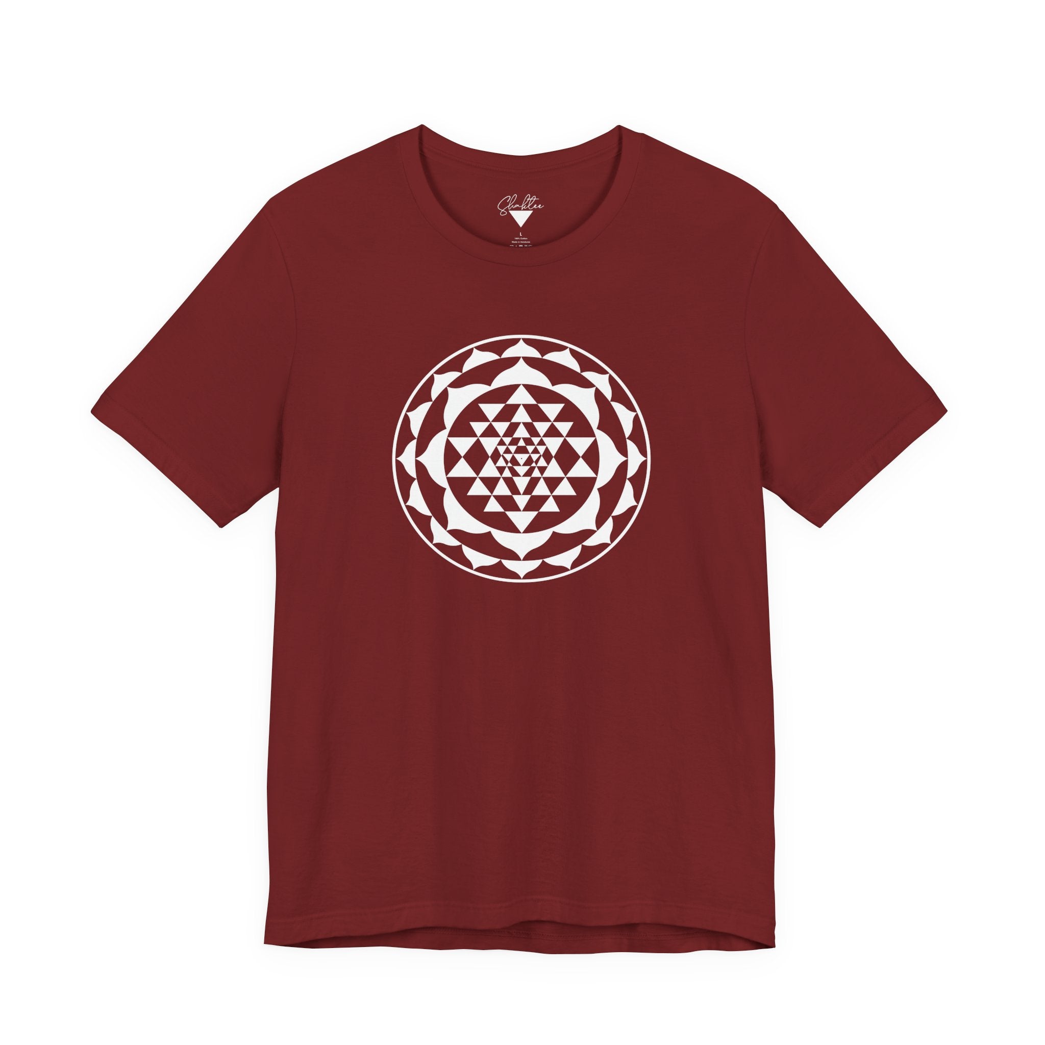 Sri Yantra with 24 Lotus Petals Tee